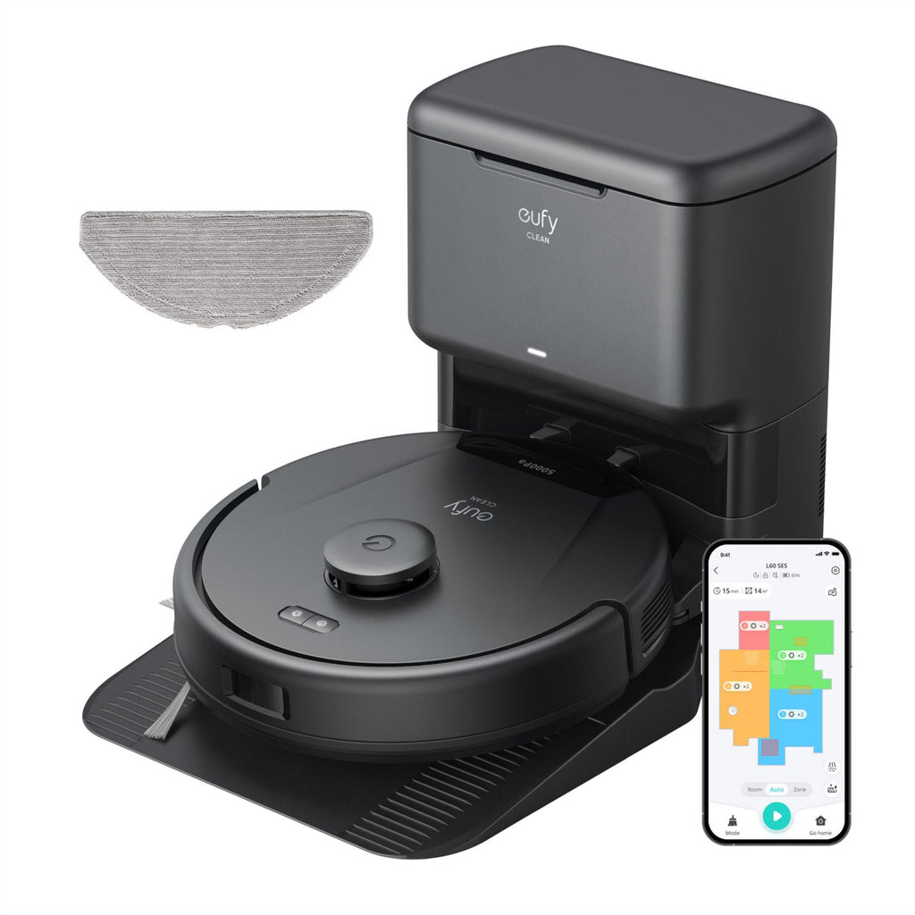 eufy Clean Robovac L60 SES with Auto Empty Station JB HiFi