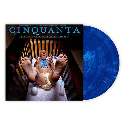 Cinquanta Live (Clear Blue With White Swirl Coloured Vinyl) (Import)