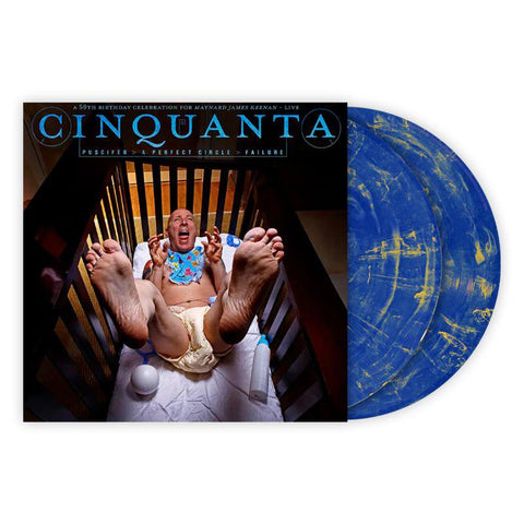Cinquanta Live (Blue, Pink, White Marble Coloured Vinyl) (Import)
