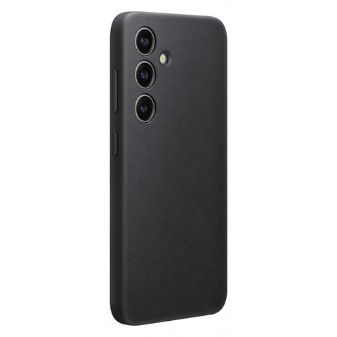 Samsung Faux Leather Case for Galaxy S24 (Black)