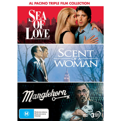 Al Pacino: Triple Film Collection (Sea Of Love/Scent Of A Woman/Manglehorn)