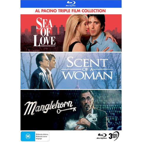 Al Pacino: Triple Film Collection (Sea Of Love/Scent Of A Woman/Manglehorn)