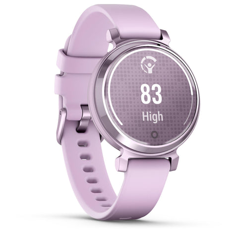 Garmin Lily® 2, Metallic Lilac with Lilac Silicone Band