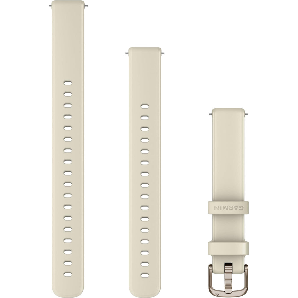 Garmin Lily® 2 Band, Silicone, Cream Gold/Coconut JB HiFi