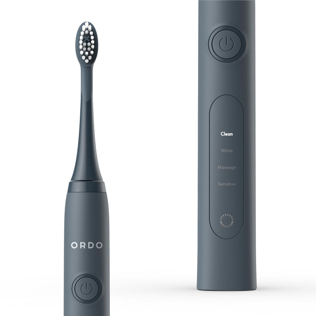 Ordo Sonic+ Electric Toothbrush & Charging Travel Case Bundle (Charcoal