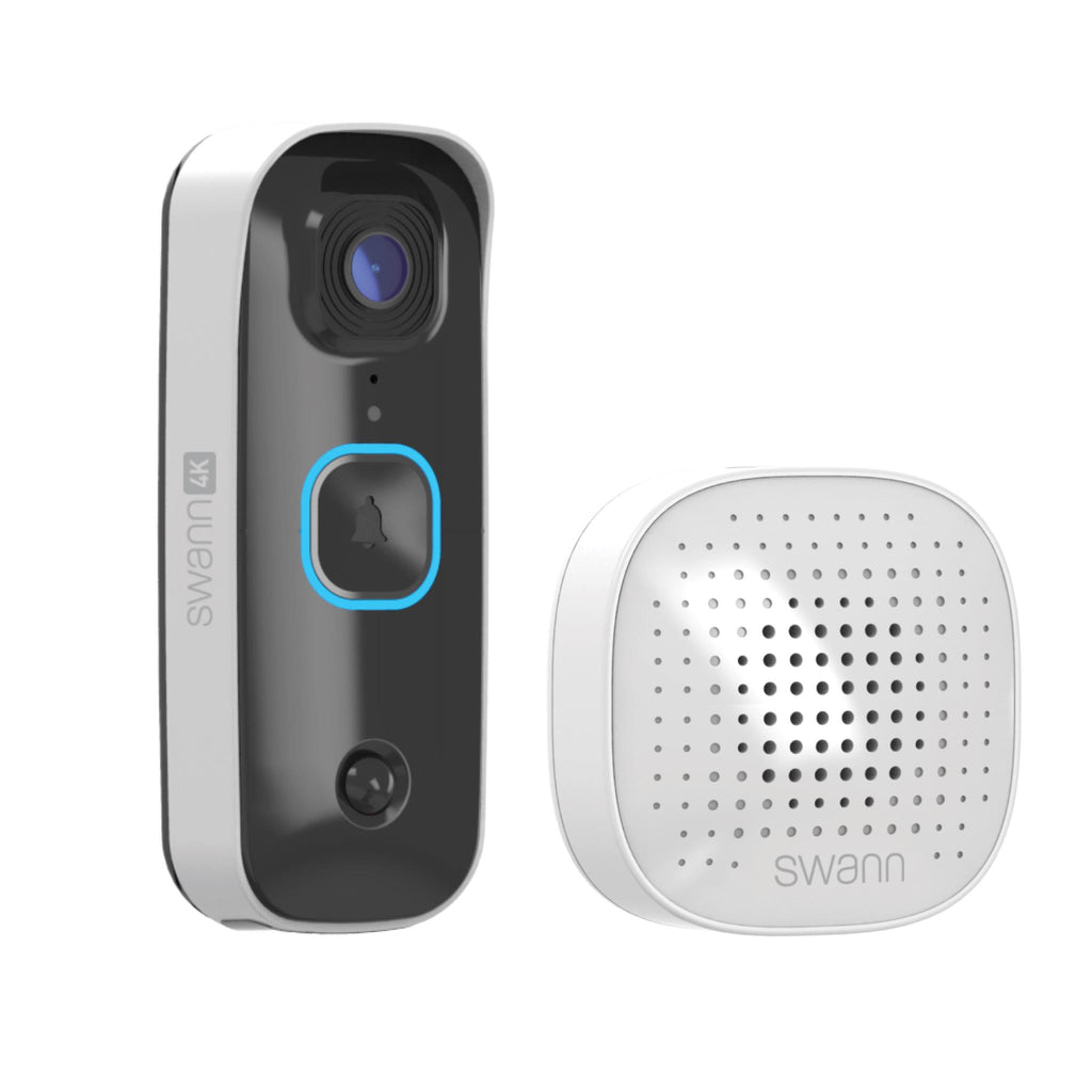 Swann Buddy 4K Video Doorbell with Chime JB HiFi