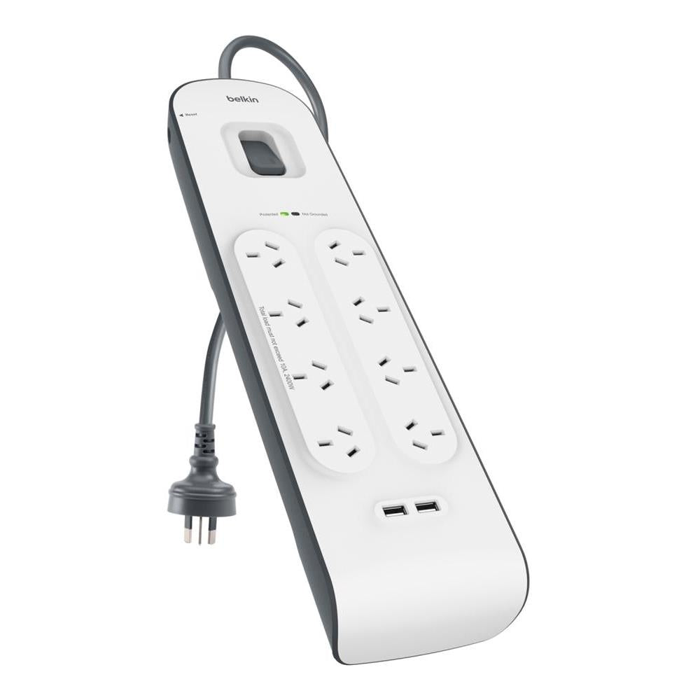 Belkin 2.4 Amp USB Charging 8-outlet Surge Protection Strip product image
