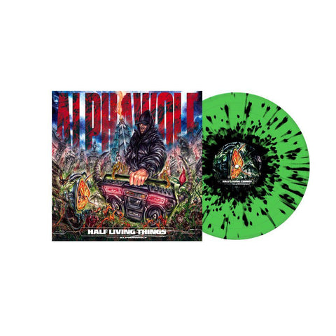 Half Living Things (Transparent Green/Black Splatter Vinyl)