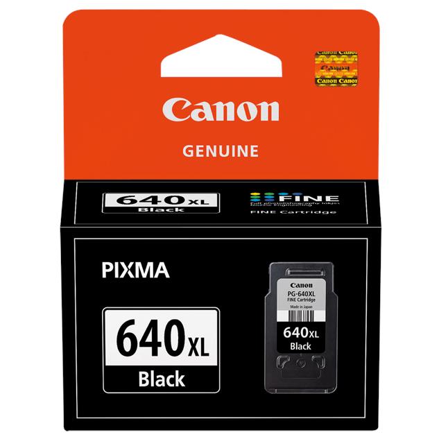 Canon Pixma PG640 FINE High Yield Printer Ink Cartridge (Black) – image 1