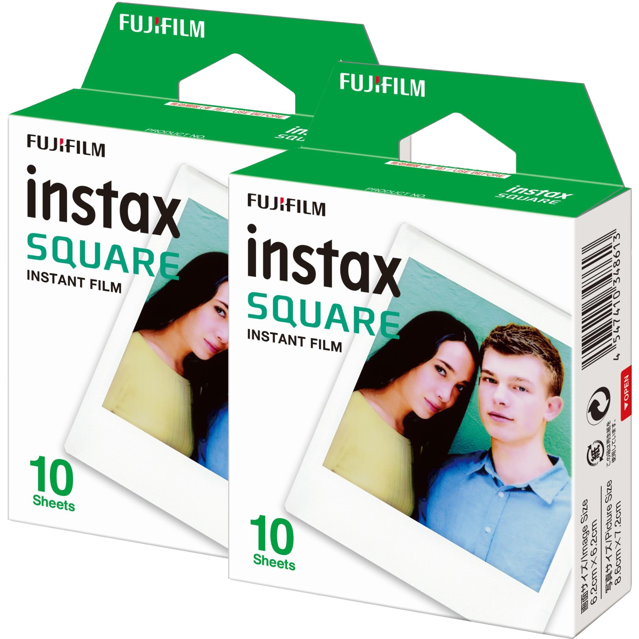Fujifilm Instax Square Film (20 Pack) - JB Hi-Fi