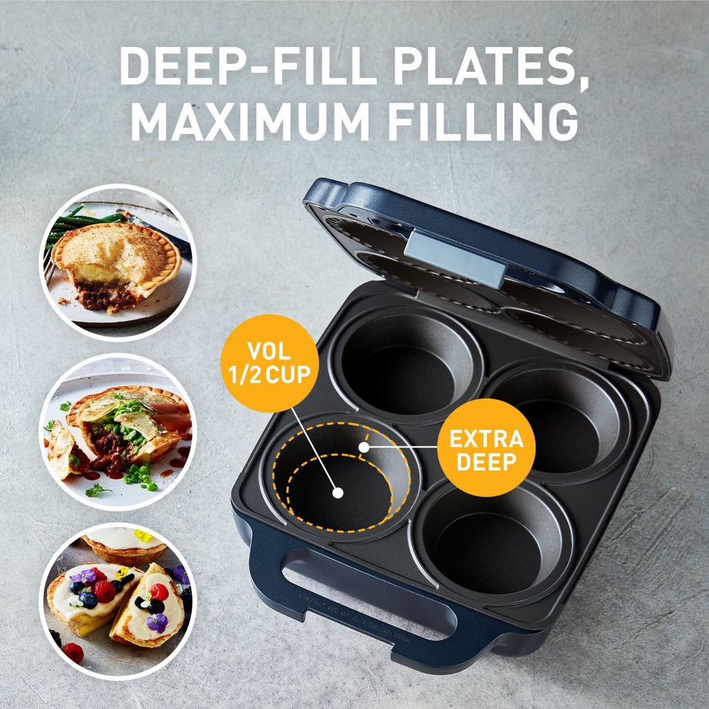 Sunbeam Pie Magic Traditional 4 Up Pie Maker JB HiFi