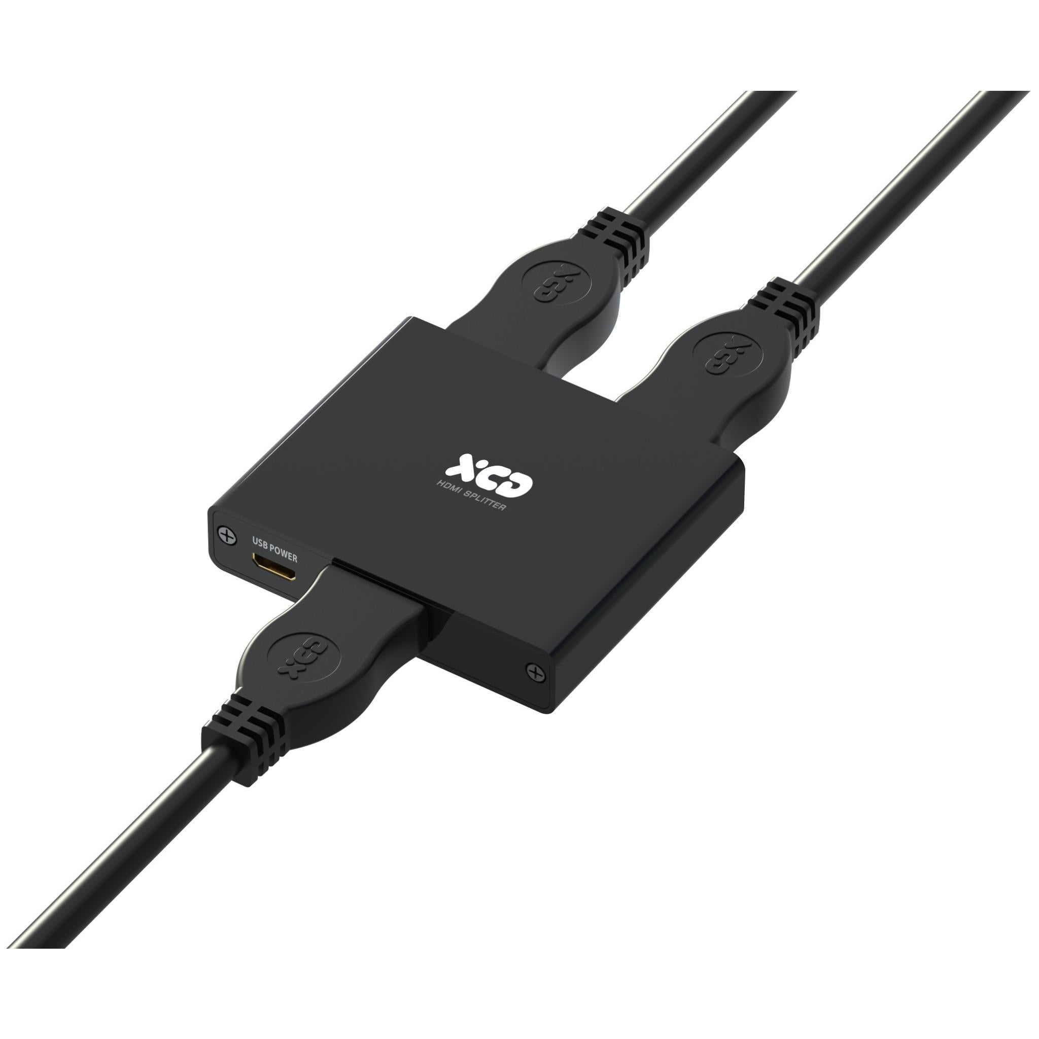 XCD Essentials Powered HDMI Splitter - JB Hi-Fi
