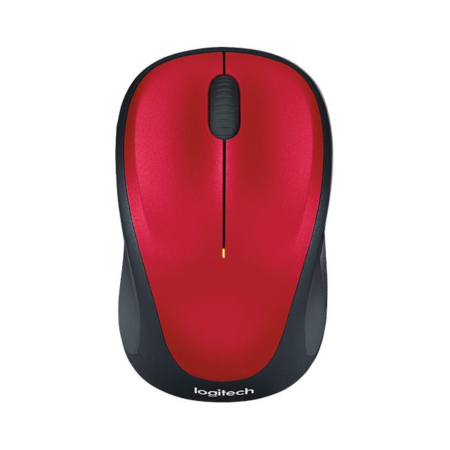 Logitech M235 Wireless Mouse (Red)