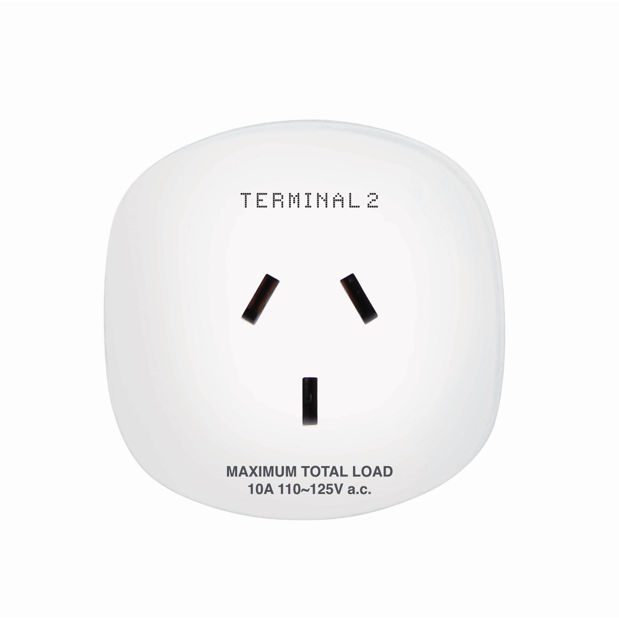 Terminal 2 Dual USB Travel Adaptor (USA) thumbnail 2