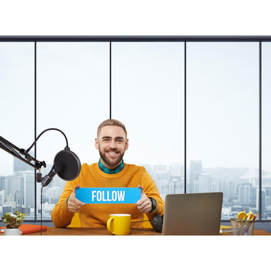 Influencer Microphone Boom Desk Kit JB HiFi