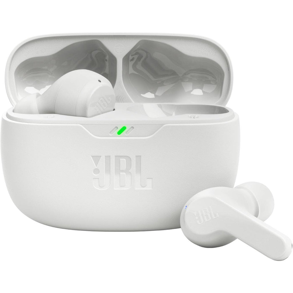 JBL Wave Beam True Wireless InEar Headphones (White) JB HiFi